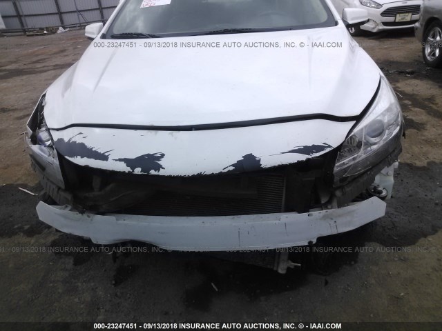 1G11C5SL6FF338789 - 2015 CHEVROLET MALIBU 1LT WHITE photo 6