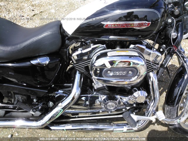 1HD1CT3149K432513 - 2009 HARLEY-DAVIDSON XL1200 C BLACK photo 8