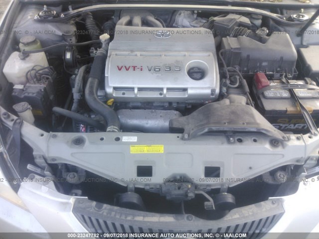 4T1FA38P76U092098 - 2006 TOYOTA CAMRY SOLARA SE/SLE Gümüş foto 10