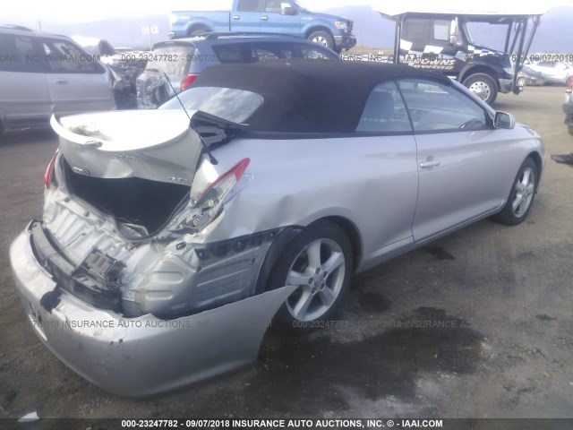 4T1FA38P76U092098 - 2006 TOYOTA CAMRY SOLARA SE/SLE Gümüş foto 4