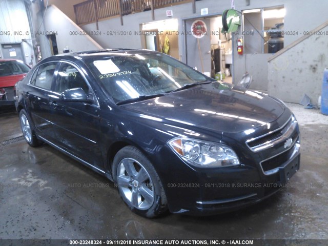 1G1ZD5E1XBF164536 - 2011 CHEVROLET MALIBU 2LT BLACK photo 1