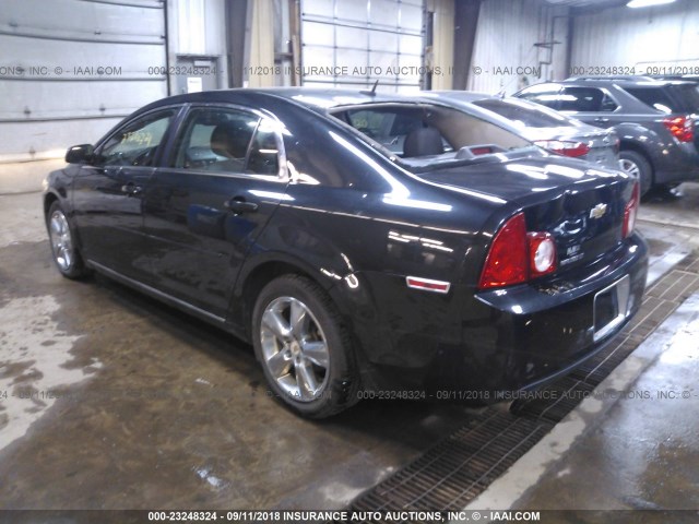 1G1ZD5E1XBF164536 - 2011 CHEVROLET MALIBU 2LT BLACK photo 3