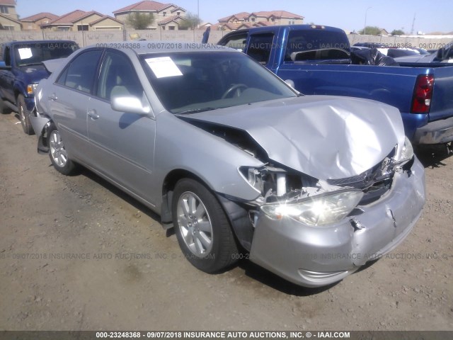 4T1BE32K12U074352 - 2002 TOYOTA CAMRY LE/XLE/SE SILVER photo 1