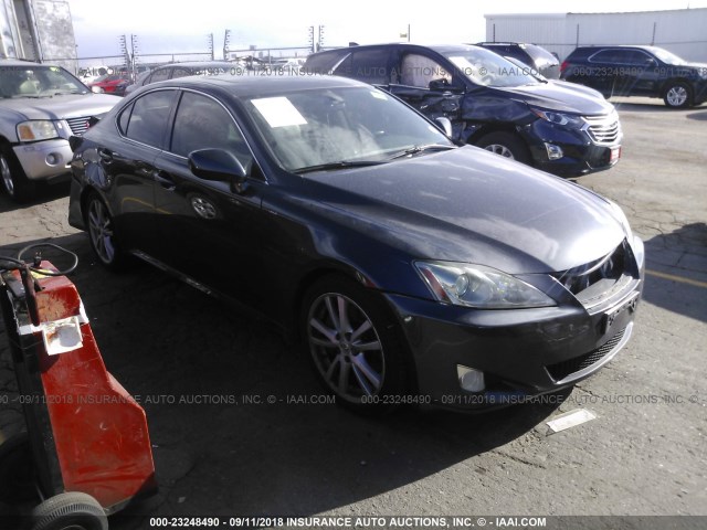 JTHBE262072009891 - 2007 LEXUS IS 350 GRAY photo 1