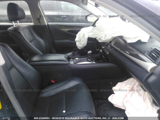 JTHCL5EF9D5019233 - 2013 LEXUS LS 460 BLACK photo 5