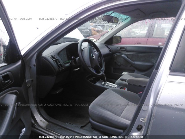 2HGES16364H622547 - 2004 HONDA CIVIC DX VP Gümüş foto 5