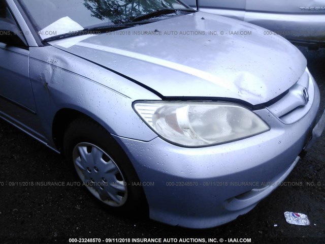 2HGES16364H622547 - 2004 HONDA CIVIC DX VP Gümüş foto 6