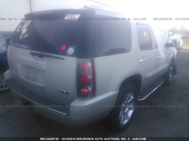 1GKFK63807J325913 - 2007 GMC YUKON DENALI GOLD photo 4