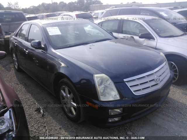 1G6DC67A750141944 - 2005 CADILLAC STS BLUE photo 1