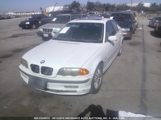 WBAAM5338XFR01794 - 1999 BMW 328 I AUTOMATIC Weiß Foto 2