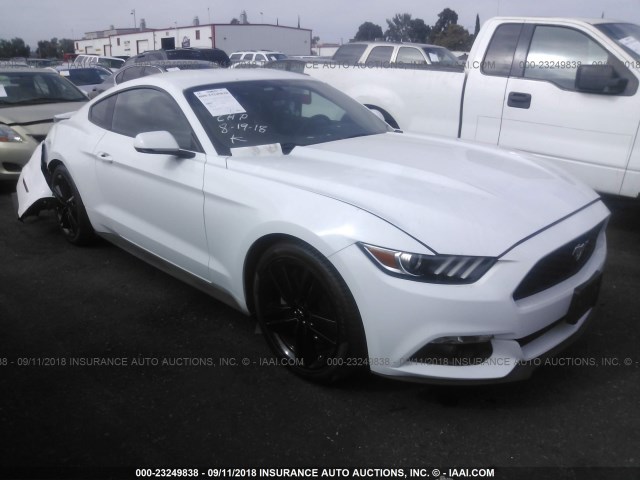 1FA6P8TH4H5306712 - 2017 FORD MUSTANG WHITE photo 1