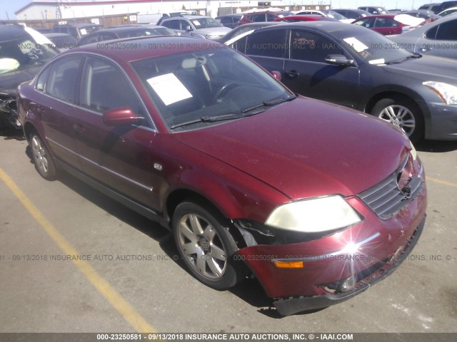 WVWRH63B82P449890 - 2002 VOLKSWAGEN PASSAT GLX 栗色 照片 1