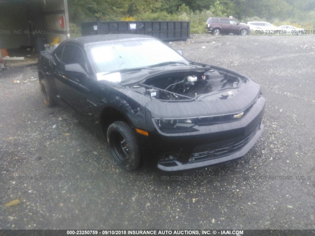 2G1FJ1EW1F9216201 - 2015 CHEVROLET CAMARO 2SS BLACK photo 1