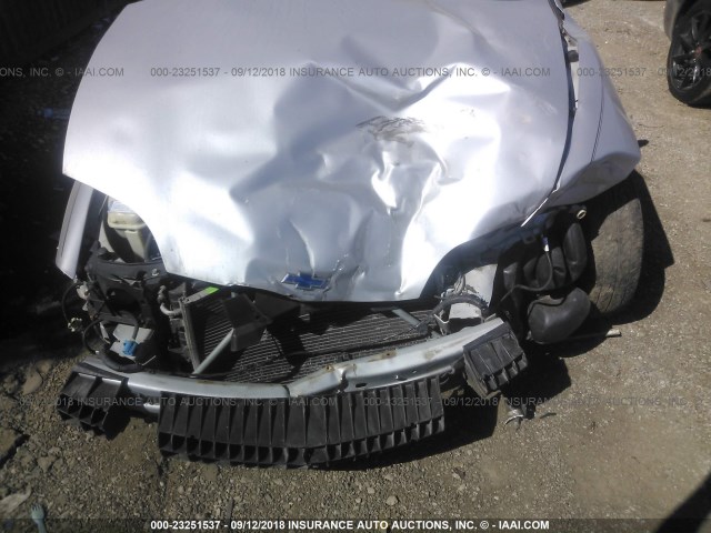 1G1JC524X17127185 - 2001 CHEVROLET CAVALIER CNG SILVER photo 6