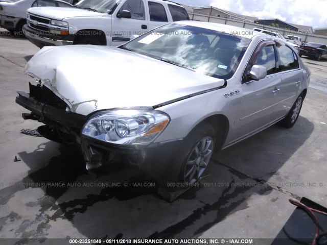 1G4HD57217U202338 - 2007 BUICK LUCERNE CXL GRAY photo 2