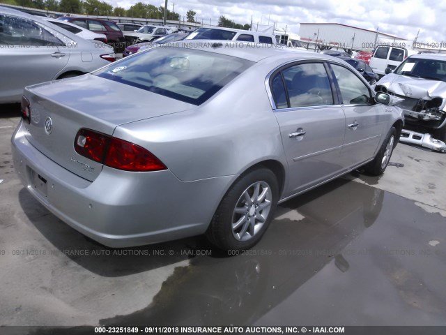 1G4HD57217U202338 - 2007 BUICK LUCERNE CXL GRAY photo 4