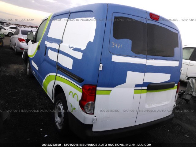 3N63M0ZN2HK693011 - 2017 CHEVROLET CITY EXPRESS LT WHITE photo 3