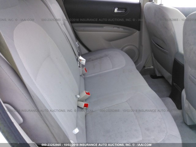 JN8AS5MT8CW288811 - 2012 NISSAN ROGUE S/SV WHITE photo 8