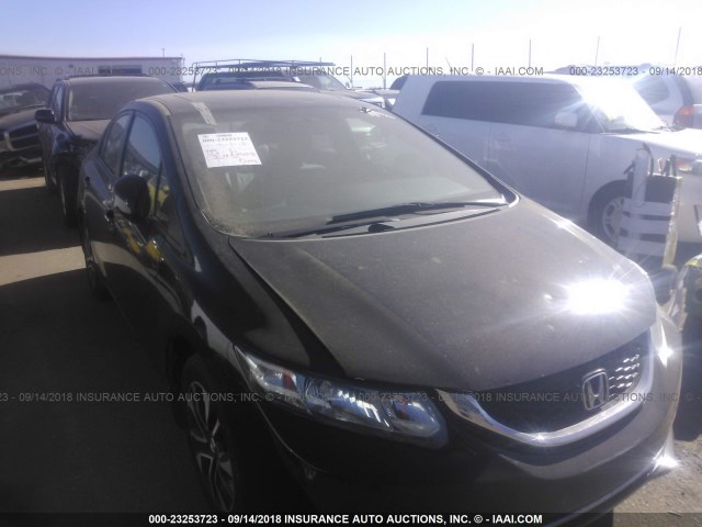 19XFB2F93DE207453 - 2013 HONDA CIVIC EXL 黑色 照片 6