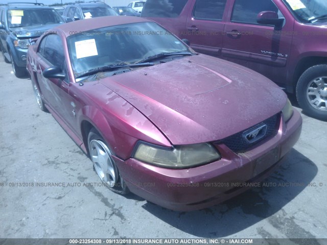 1FAFP40433F308609 - 2003 FORD MUSTANG RED photo 1