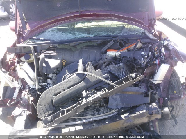 1N4AL21E98N449490 - 2008 NISSAN ALTIMA 2.5/2.5S RED photo 10