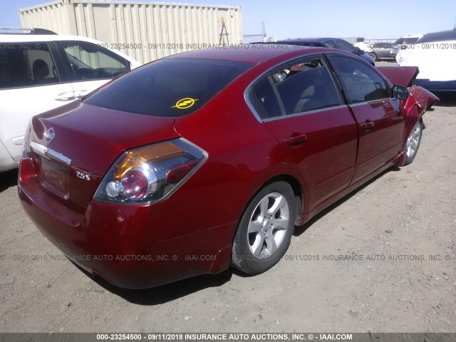 1N4AL21E98N449490 - 2008 NISSAN ALTIMA 2.5/2.5S RED photo 4