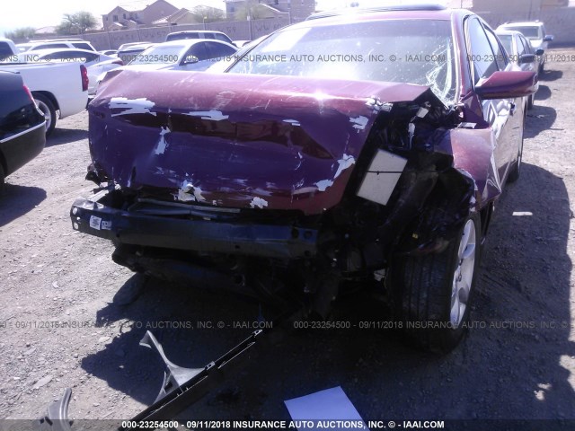 1N4AL21E98N449490 - 2008 NISSAN ALTIMA 2.5/2.5S RED photo 6