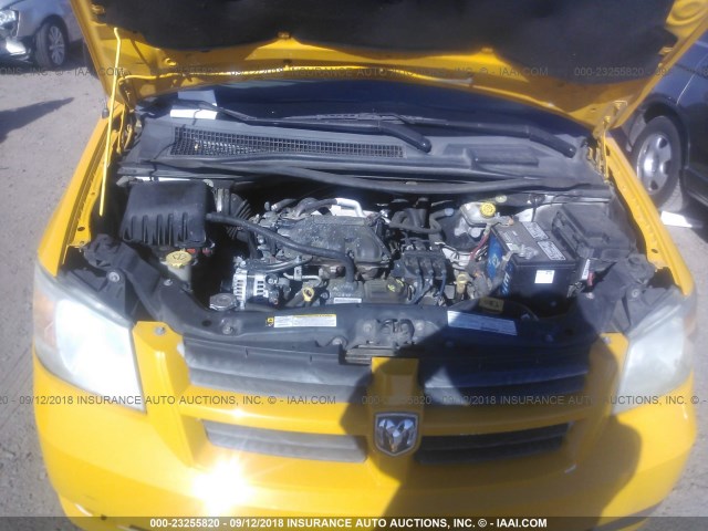 1D8HN44H18B119625 - 2008 DODGE GRAND CARAVAN SE YELLOW photo 10