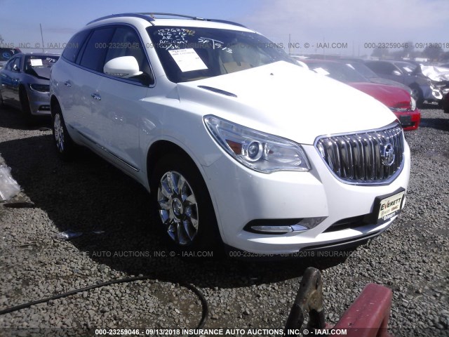 5GAKRBKD9GJ290545 - 2016 BUICK ENCLAVE WHITE photo 1