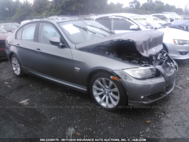 WBAPK5C52BA660614 - 2011 BMW 328 XI SULEV GRAY photo 1