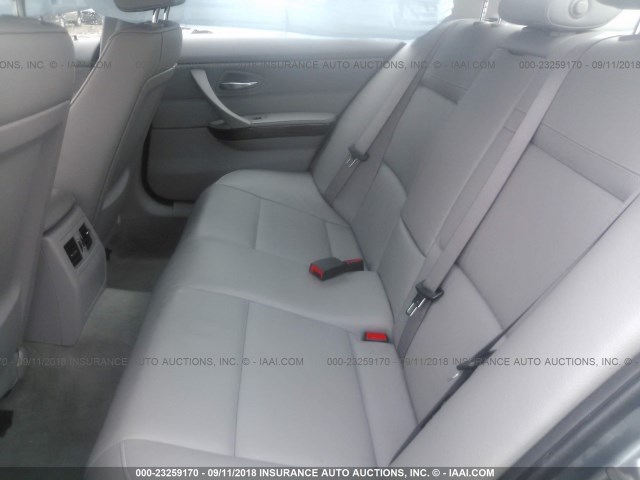 WBAPK5C52BA660614 - 2011 BMW 328 XI SULEV GRAY photo 8