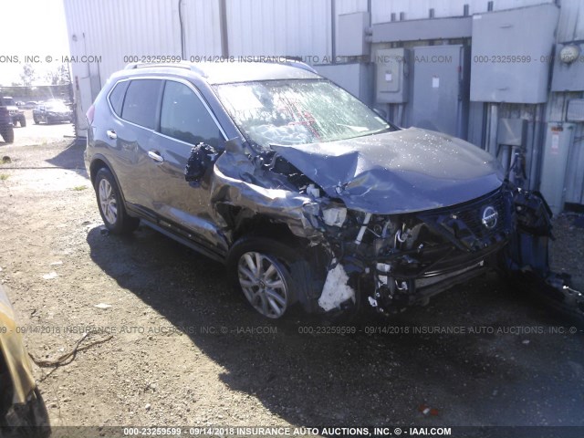 JN8AT2MT8JW469304 - 2018 NISSAN ROGUE S/SL/SV GRAY photo 1