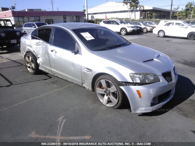 6G2EC57Y99L217085 - 2009 PONTIAC G8 GT SILVER photo 1