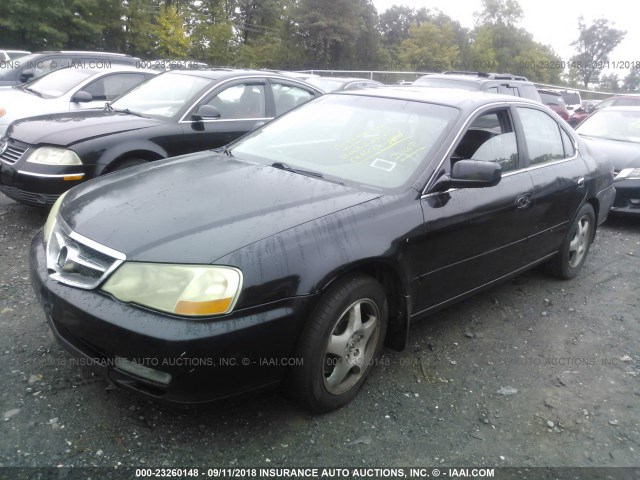 19UUA56653A035639 - 2003 ACURA 3.2TL BLACK photo 2