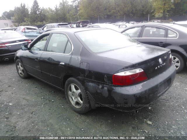 19UUA56653A035639 - 2003 ACURA 3.2TL BLACK photo 3