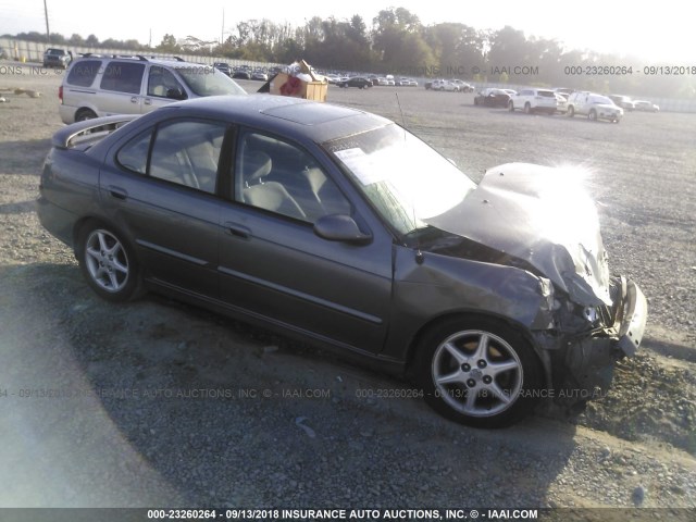 3N1BB51DX1L114225 - 2001 NISSAN SENTRA SE GRAY photo 1