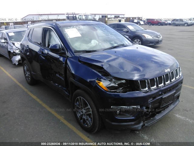 3C4NJDBB6HT665704 - 2017 JEEP COMPASS LATITUDE BLUE photo 1