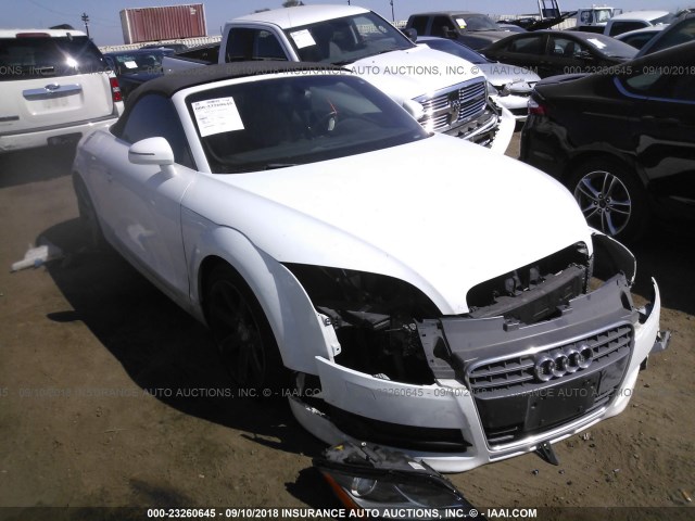 TRULF38J291003022 - 2009 AUDI TT WHITE photo 1