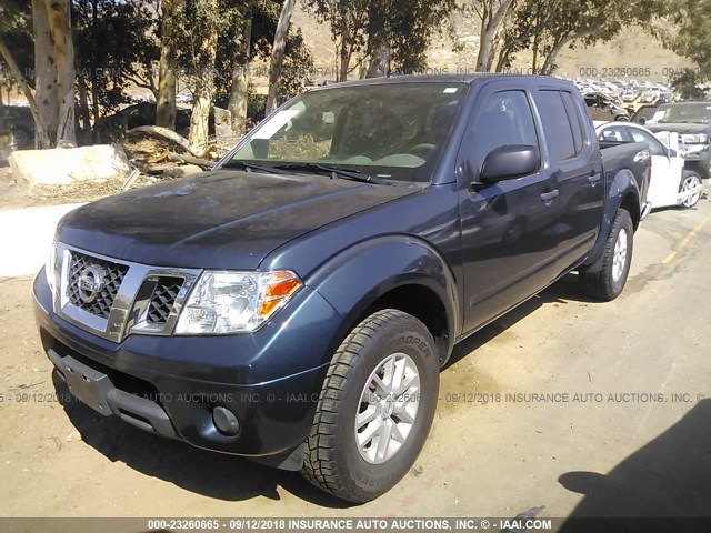 1N6AD0ER3GN701397 - 2016 NISSAN FRONTIER S/SV/SL/PRO-4X Navy photo 2