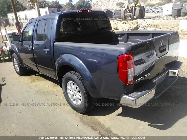 1N6AD0ER3GN701397 - 2016 NISSAN FRONTIER S/SV/SL/PRO-4X Navy photo 3