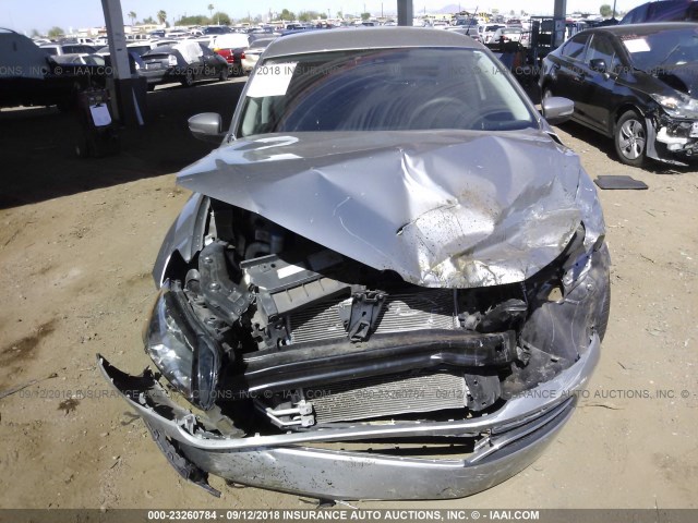 1VWAP7A35DC144839 - 2013 VOLKSWAGEN PASSAT S SILVER photo 6