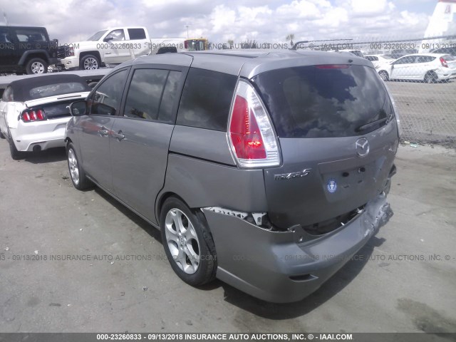 JM1CR2W32A0365975 - 2010 MAZDA 5 SILVER photo 3