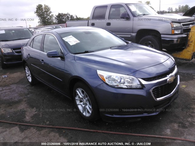 1G11C5SLXFF277592 - 2015 CHEVROLET MALIBU 1LT BLUE photo 1