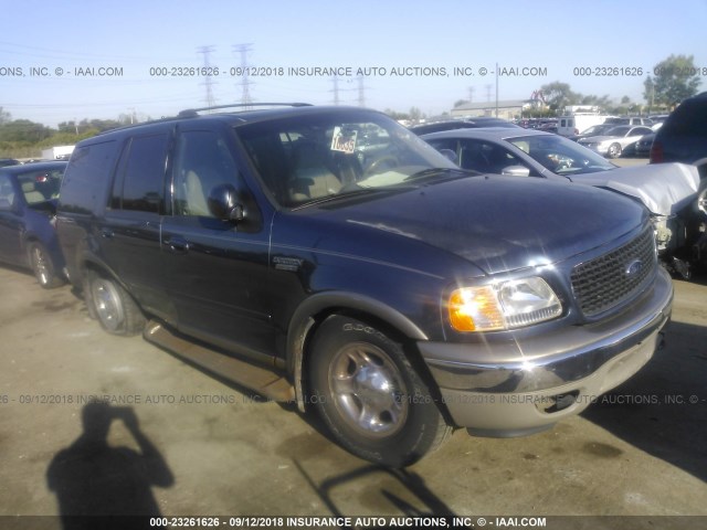 1FMPU18L9YLA30935 - 2000 FORD EXPEDITION EDDIE BAUER GRAY photo 1