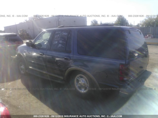 1FMPU18L9YLA30935 - 2000 FORD EXPEDITION EDDIE BAUER GRAY photo 3