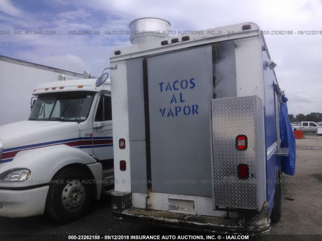 1FCJE39H9HHB43834 - 1987 FORD ECONOLINE E350 COMM STRIPPEDCHASSIS BLUE photo 6