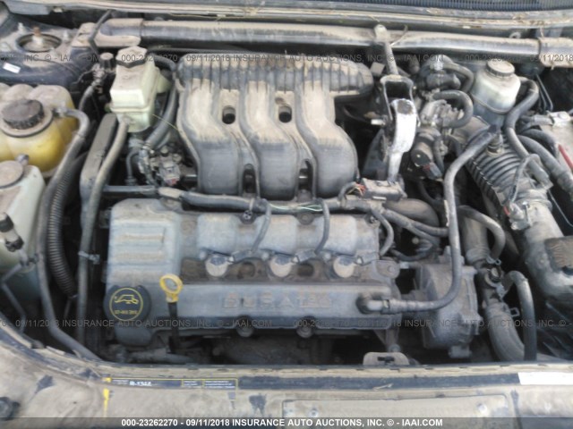 1FAFP23185G178278 - 2005 FORD FIVE HUNDRED SE BLACK photo 10