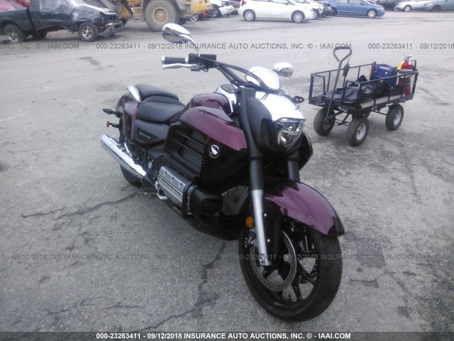 JH2SC6805EK001154 - 2014 HONDA GL1800 C PURPLE photo 1