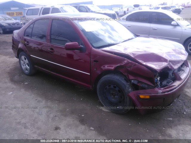 3VWSR69M84M071289 - 2004 VOLKSWAGEN JETTA GLS TDI MAROON photo 1