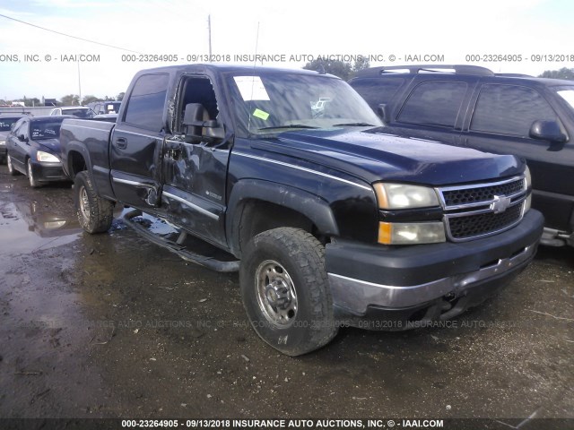 1GCHC23U16F172337 - 2006 CHEVROLET SILVERADO C2500 HEAVY DUTY BLACK photo 1